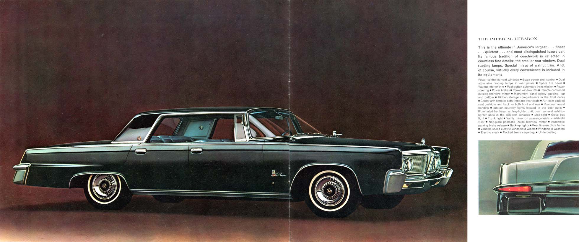 1964 Chrysler Imperial Brochure Page 8